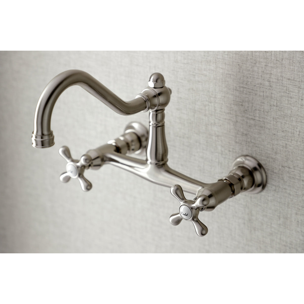 Kingston Brass KS3248AX Wall Mount Bathroom Faucet