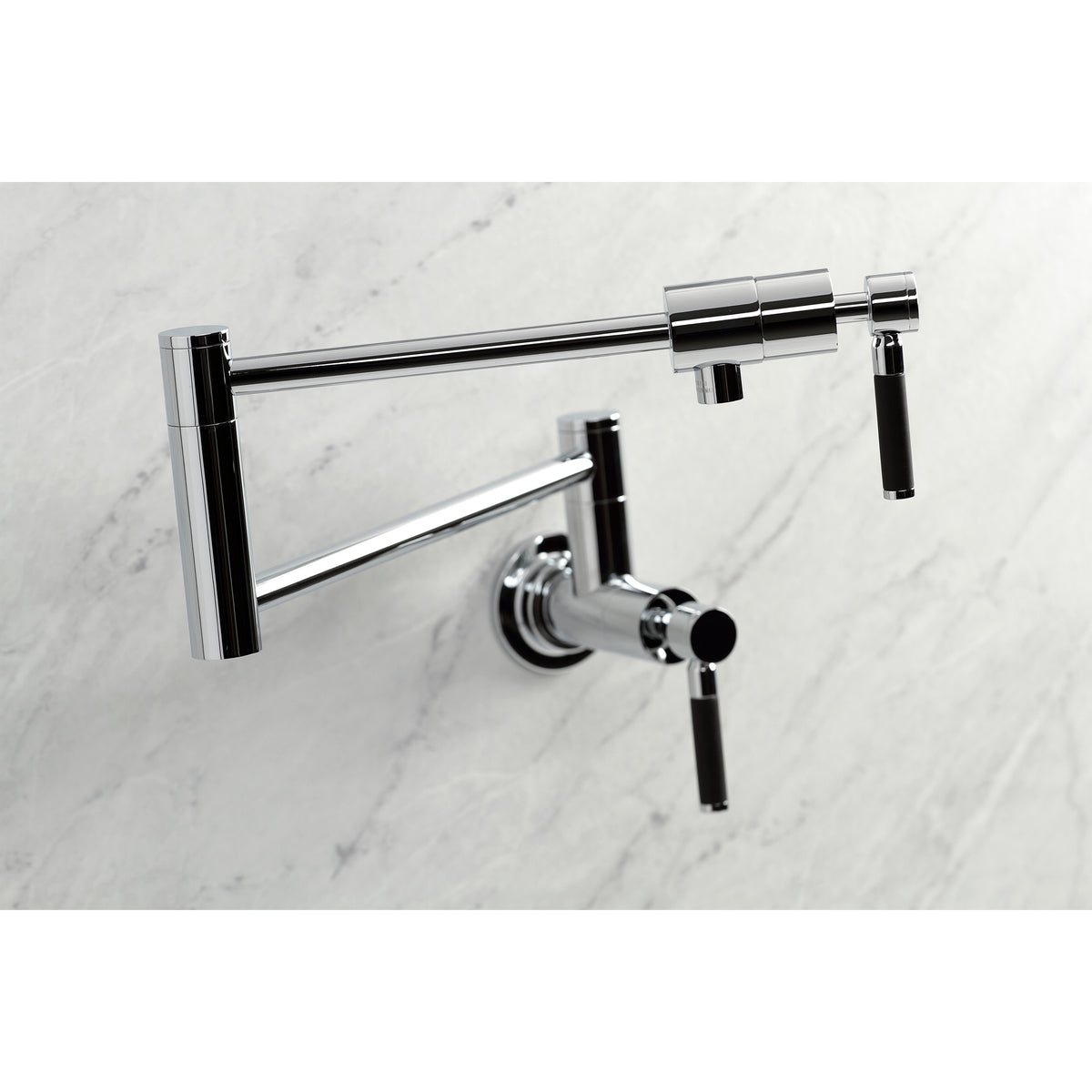 Kingston Brass KS4106DKL Kaiser Wall Mount Pot Filler