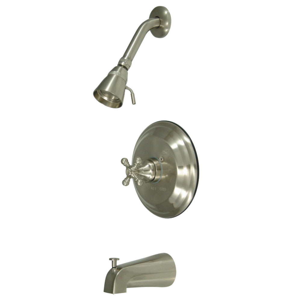 Water Saving Metropolitan Tub &amp; Shower Faucet with Cross Handles