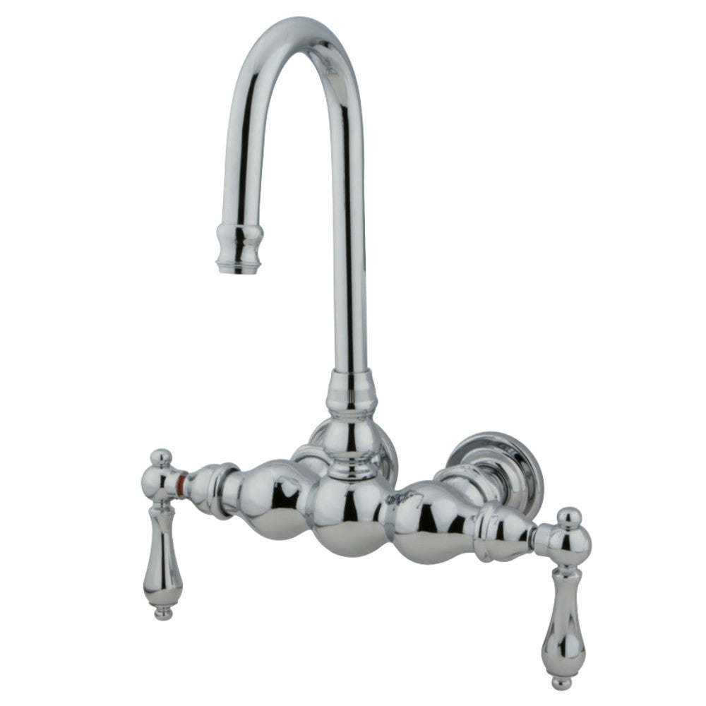 Vintage 3-3/8-Inch Wall Mount Tub Faucet