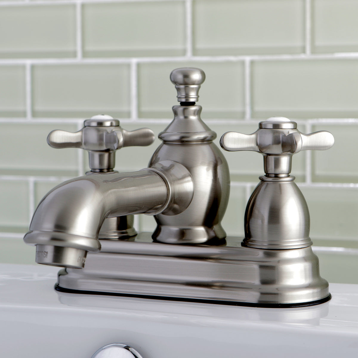 Kingston Brass KS7005BEX 4 in. Centerset Bathroom Faucet