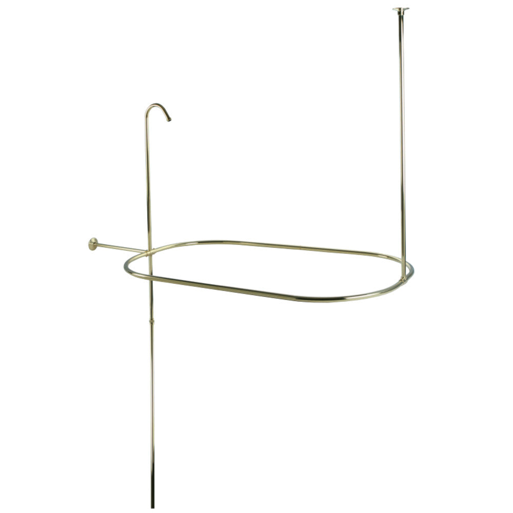 Kingston Brass Vintage Oval Shower Riser With Enclosure
