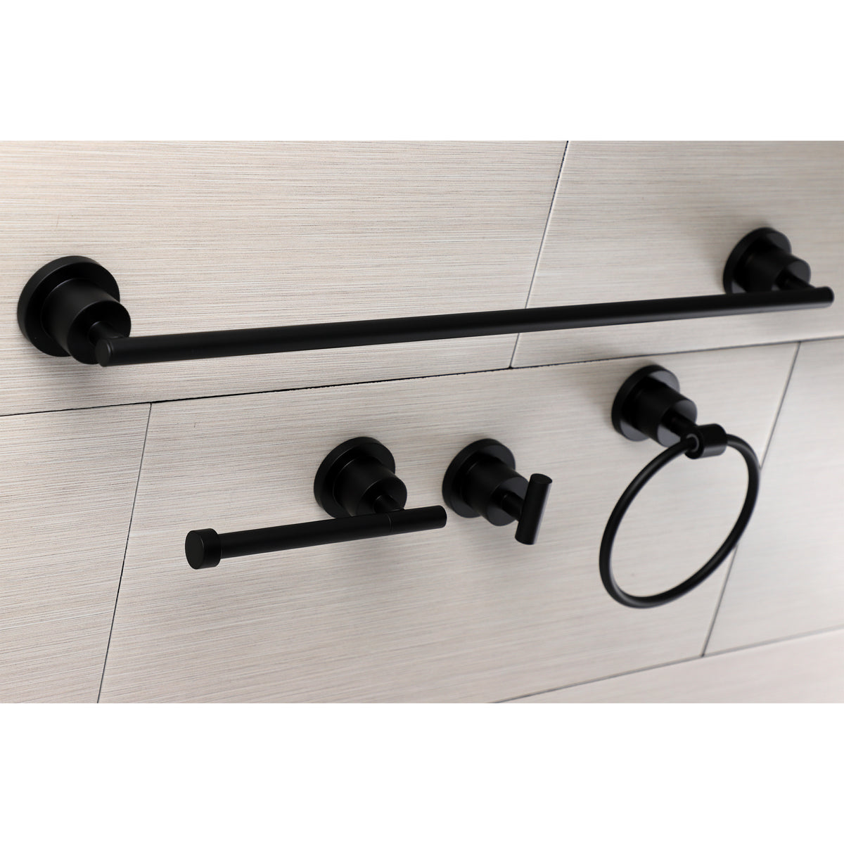 Kingston Brass Concord 4-Piece Bathroom Accessory Set
