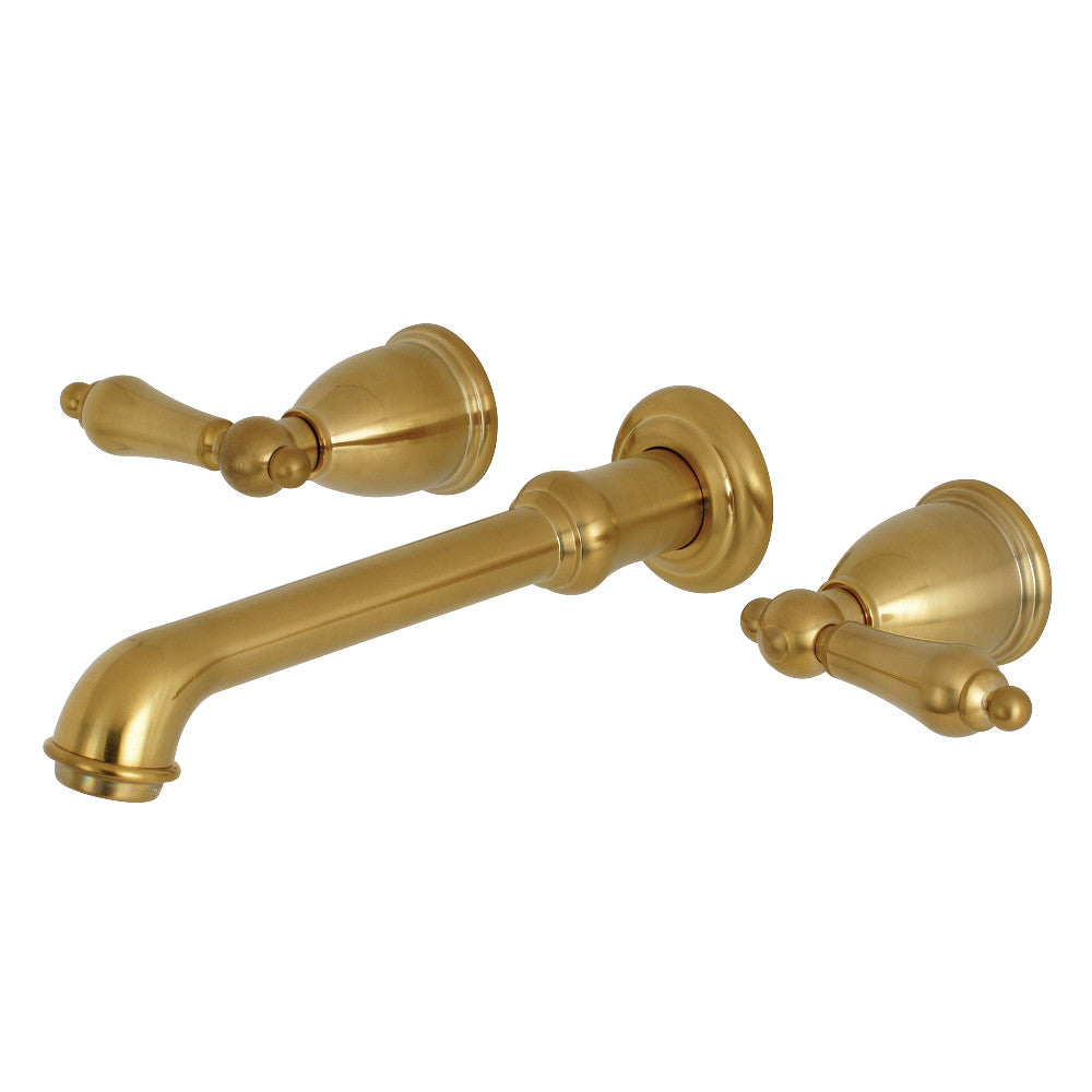 Kingston Brass KS7126AL 8-Inch Center Wall Mount Bathroom Faucet