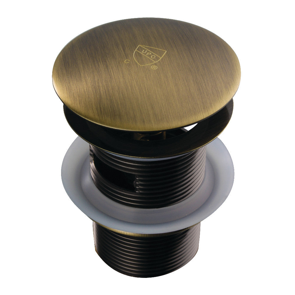 Kingston Brass Trimscape Toe-Touch Tub Drain with Overflow