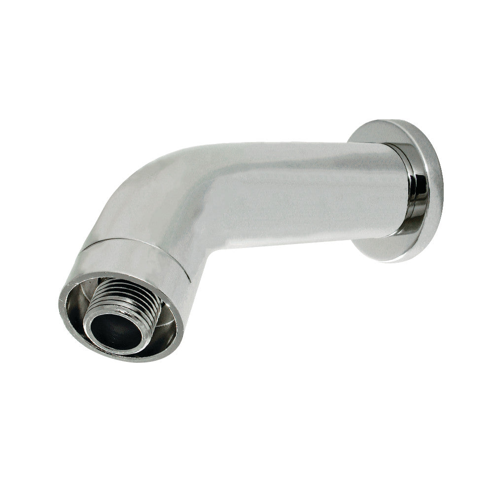 Aquaelements 6&quot; Brass Shower Arm with Flange