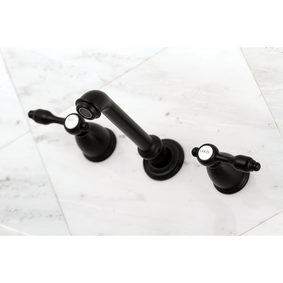 Tudor 2-Handle Wall Mount Roman Tub Faucet