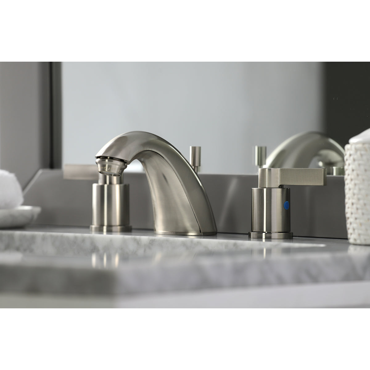 Kingston Brass FB8955NDL Mini-Widespread Bathroom Faucet