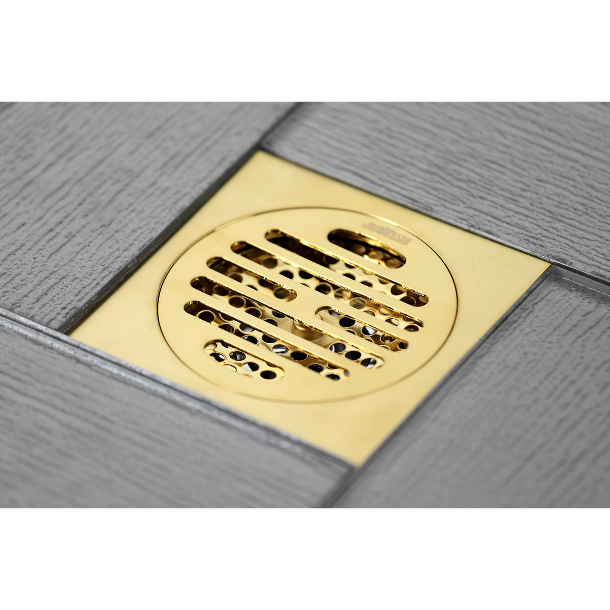 Kingston Brass Watercourse Symmetric 4&quot; Square Grid Shower Drain