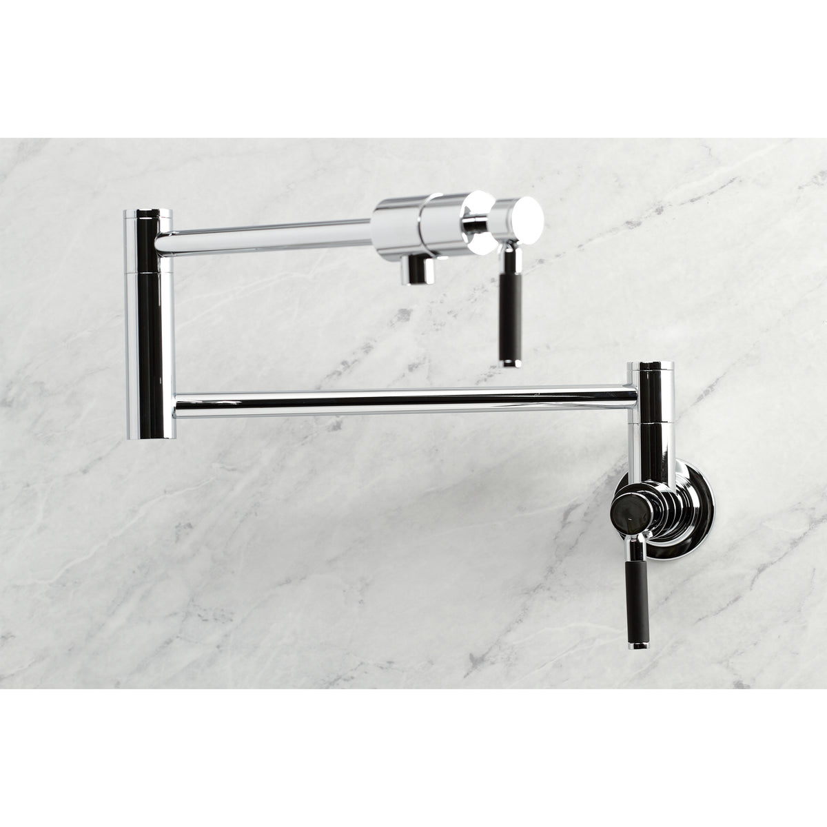 Kingston Brass KS4106DKL Kaiser Wall Mount Pot Filler