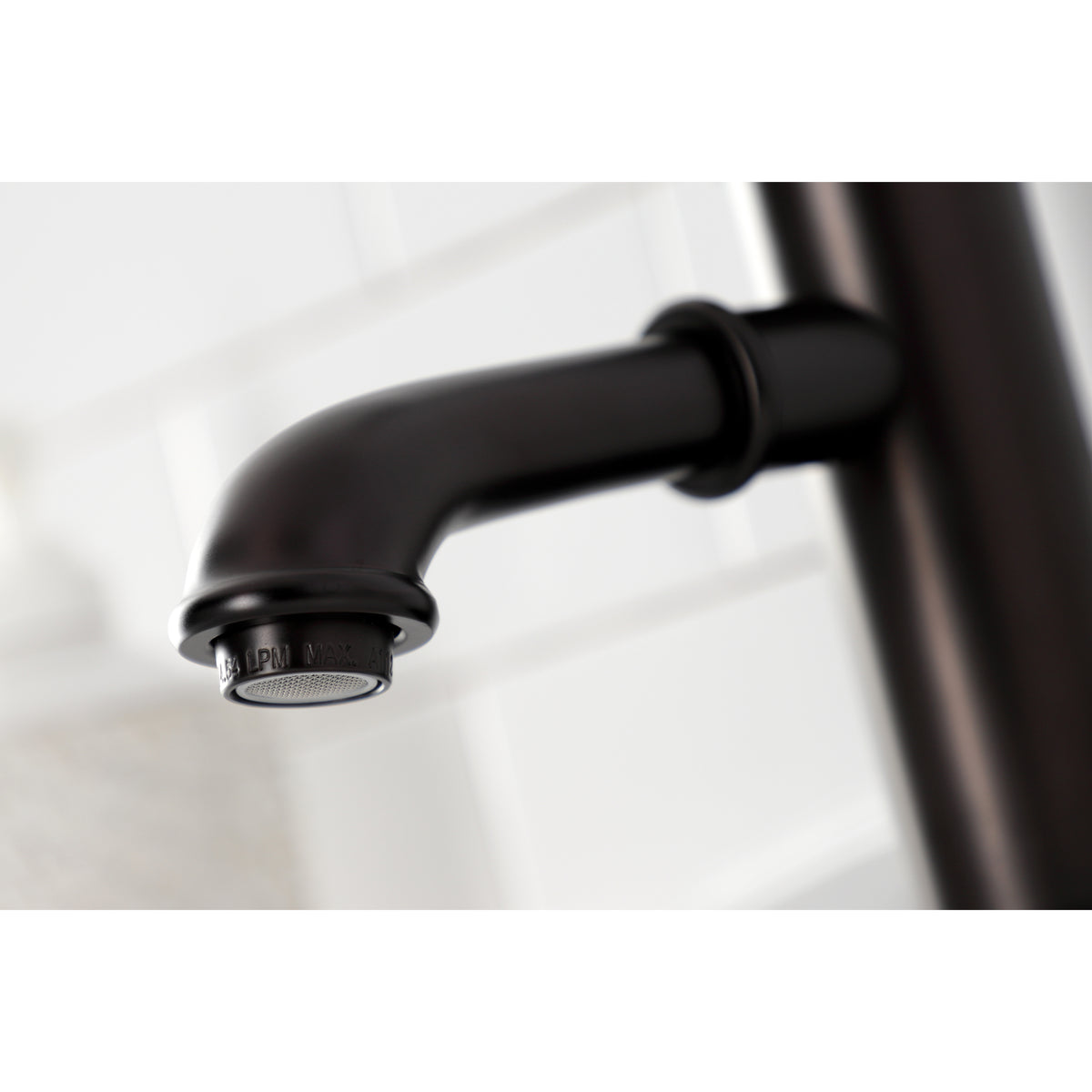 Kingston Brass KS7418BL Paris Single Lever Handle Bathroom Faucet