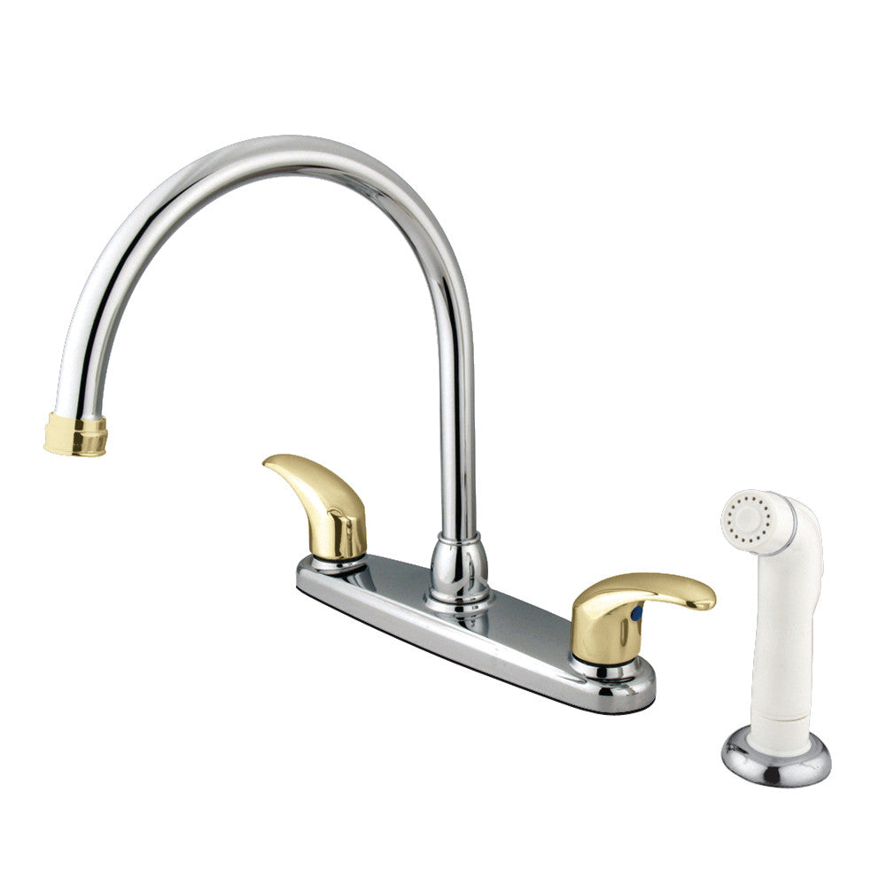 Kingston Brass KB6791LL Legacy 8-Inch Centerset Kitchen Faucet