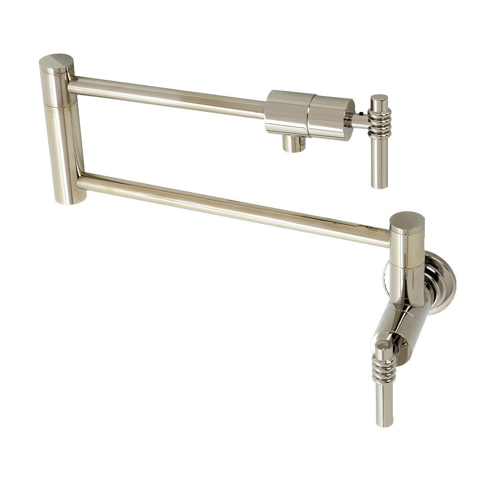 Kingston Brass KS4107ML Milano Wall Mount Pot Filler