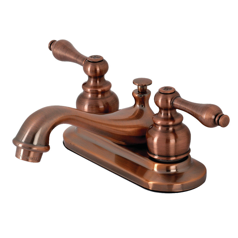 Kingston Brass KB602AL Restoration 4 in. Centerset Bathroom Faucet