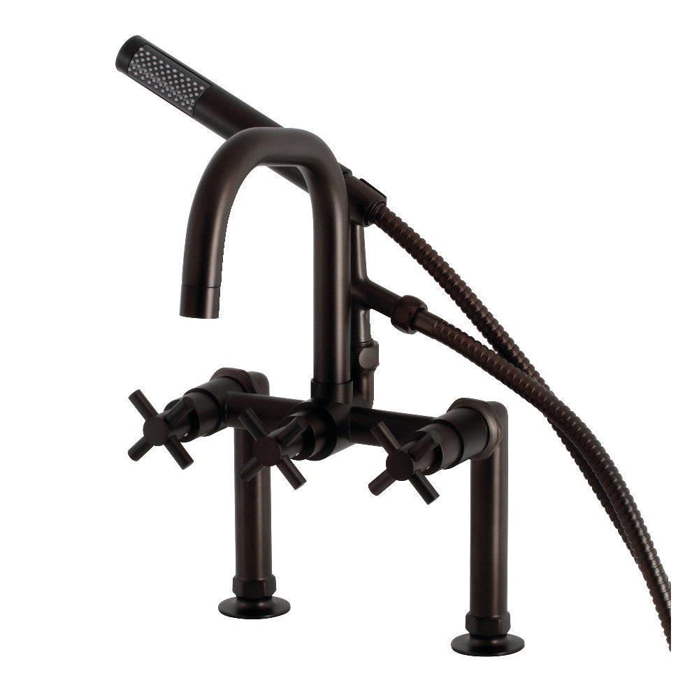 Aqua Vintage Concord Deck Mount Clawfoot Tub Faucet