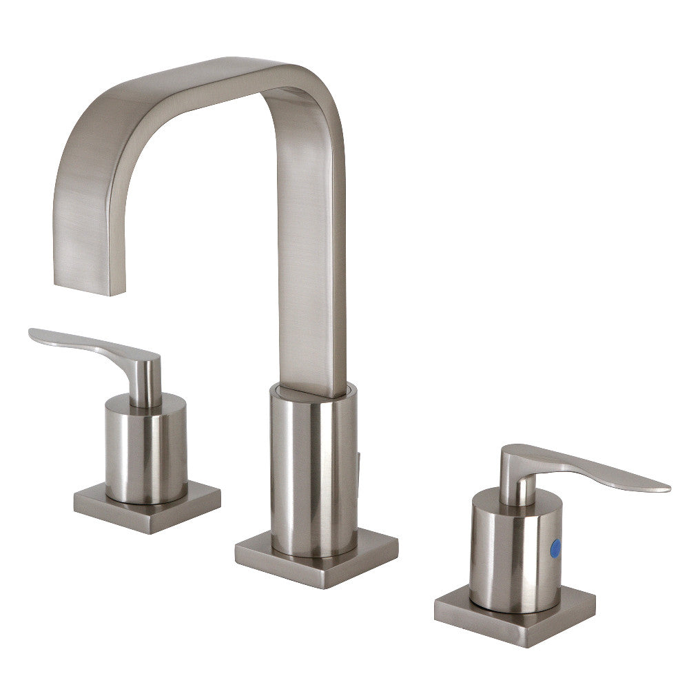 Kingston Brass FSC8961SVL Serena Widespread Bathroom Faucet with Pop-Up Drain