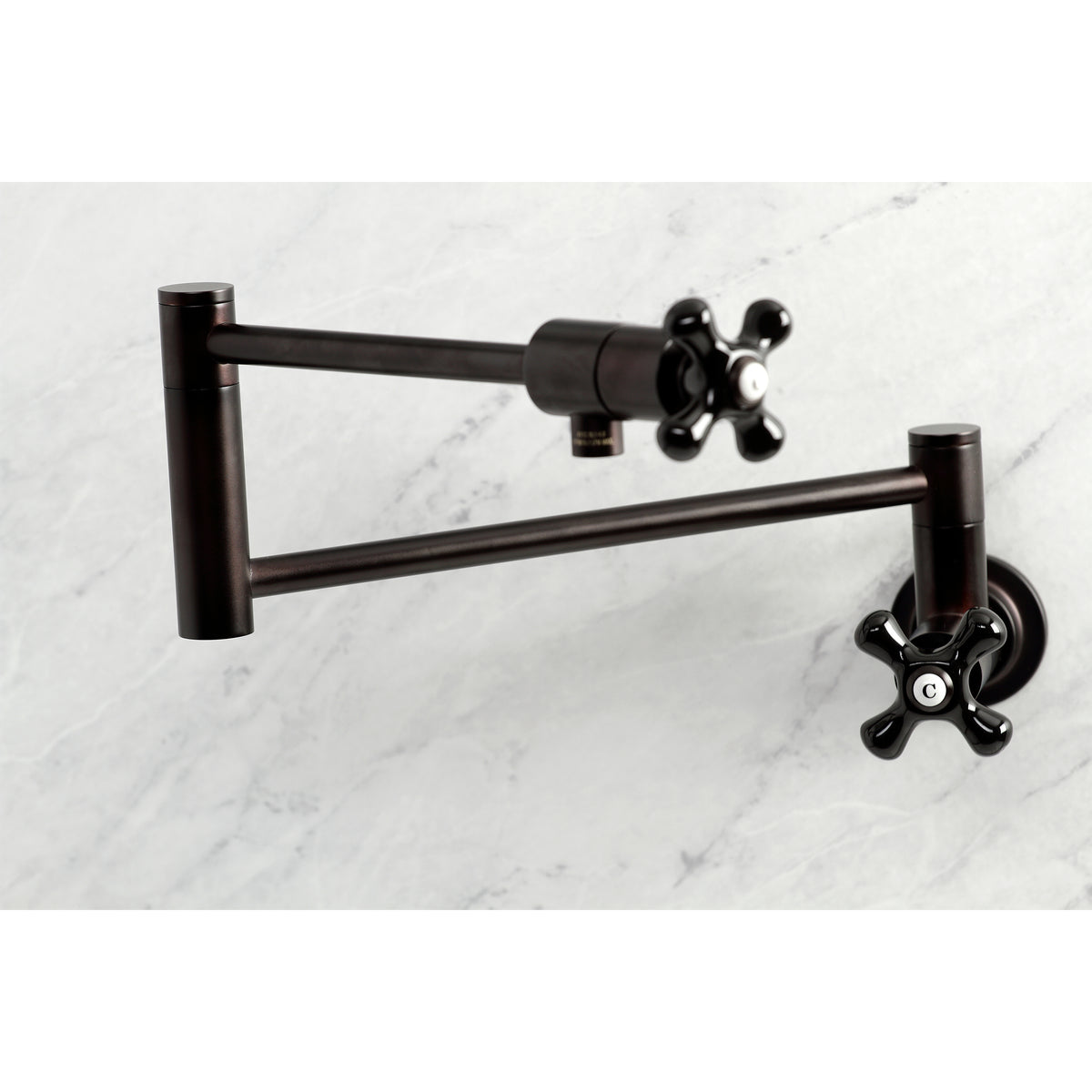 Kingston Brass KS4101PKX Duchess Wall Mount Pot Filler