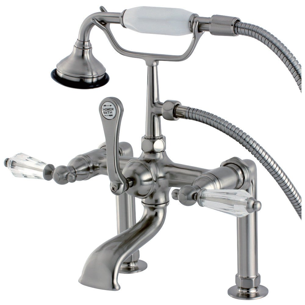 Aqua Vintage Wilshire Deck Mount Clawfoot Tub Faucet
