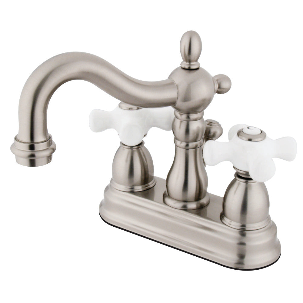 Kingston Brass KB160PXAC Heritage 4 in. Centerset Bathroom Faucet