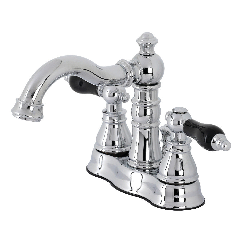 Fauceture FSC1605AKL Duchess 4 in. Centerset Bathroom Faucet with Brass Pop-Up