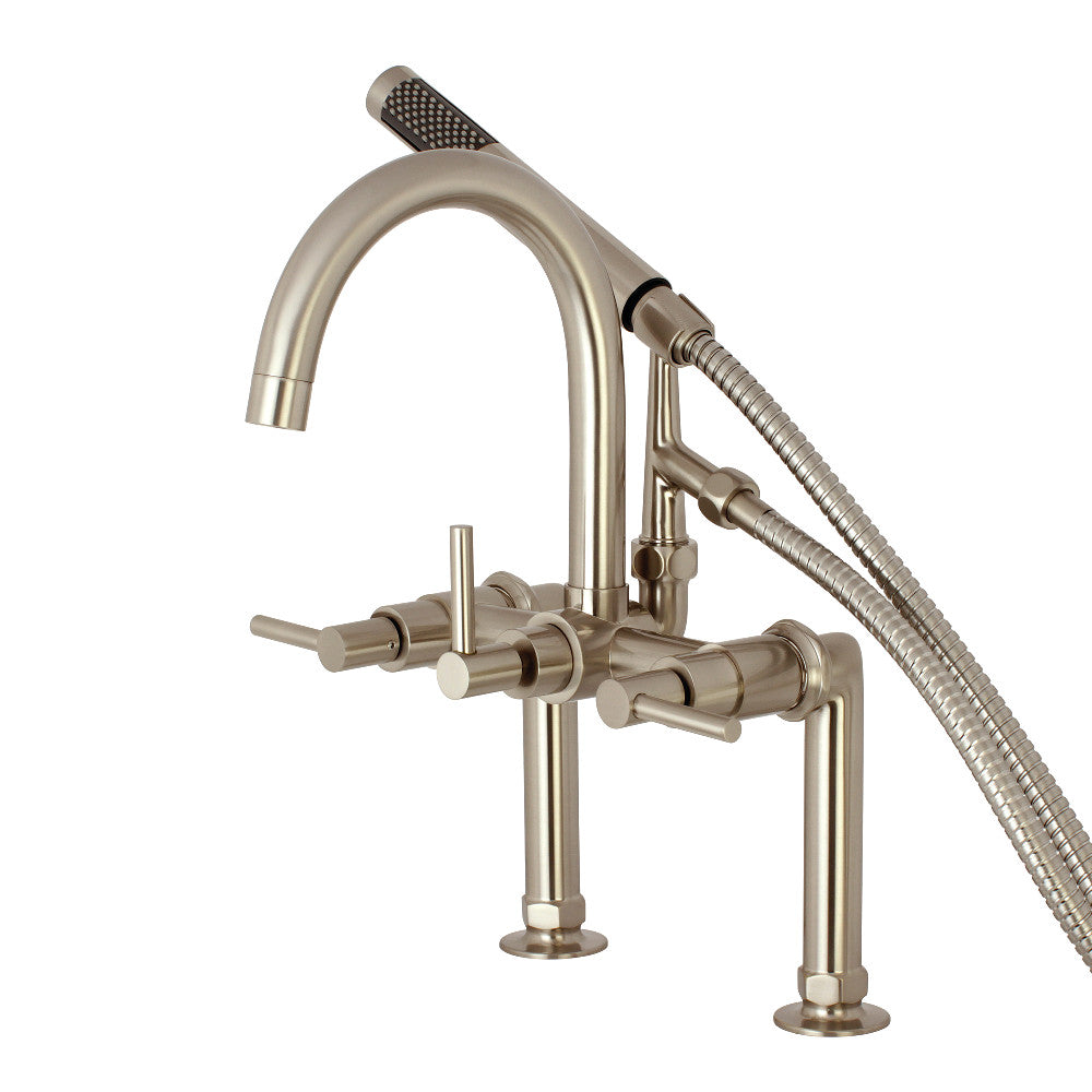 Aqua Vintage Concord 7-Inch Deck Mount Clawfoot Tub Faucet