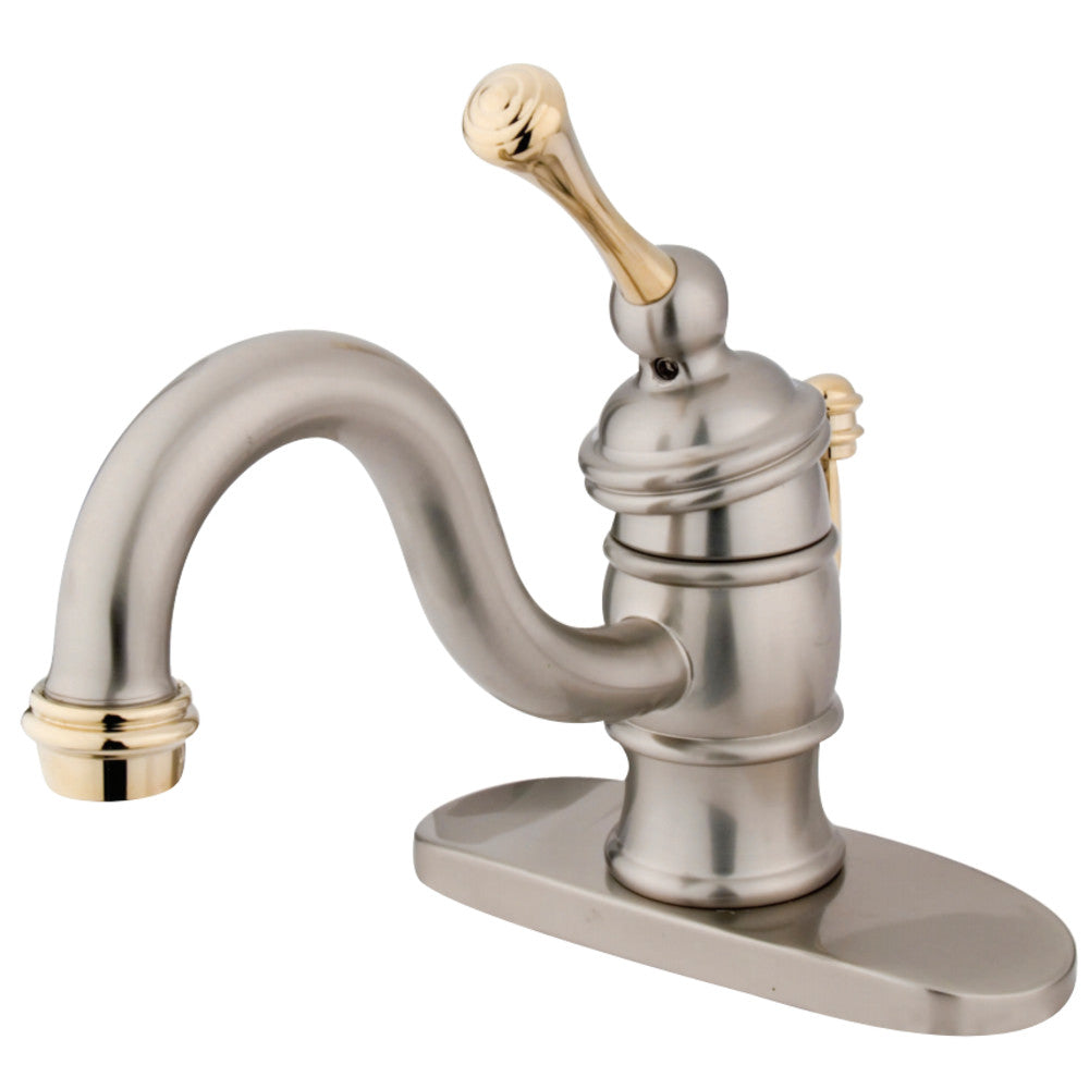 Kingston Brass KB3404BL Victorian 4&quot; Centerset Single Handle Bathroom Faucet
