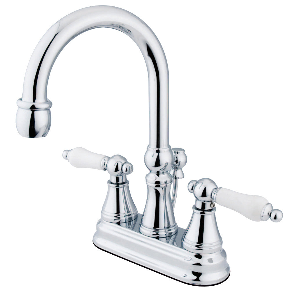 Kingston Brass KS2611PL 4 in. Centerset Bathroom Faucet