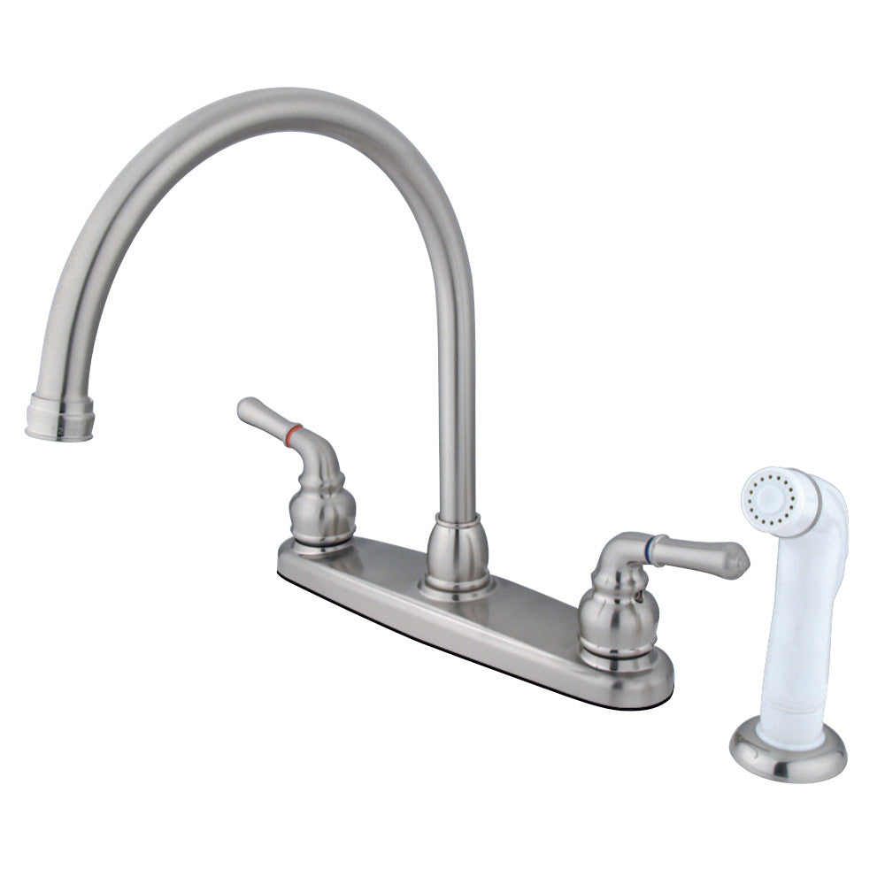 Kingston Brass KB795 Magellan 8-Inch Centerset Kitchen Faucet