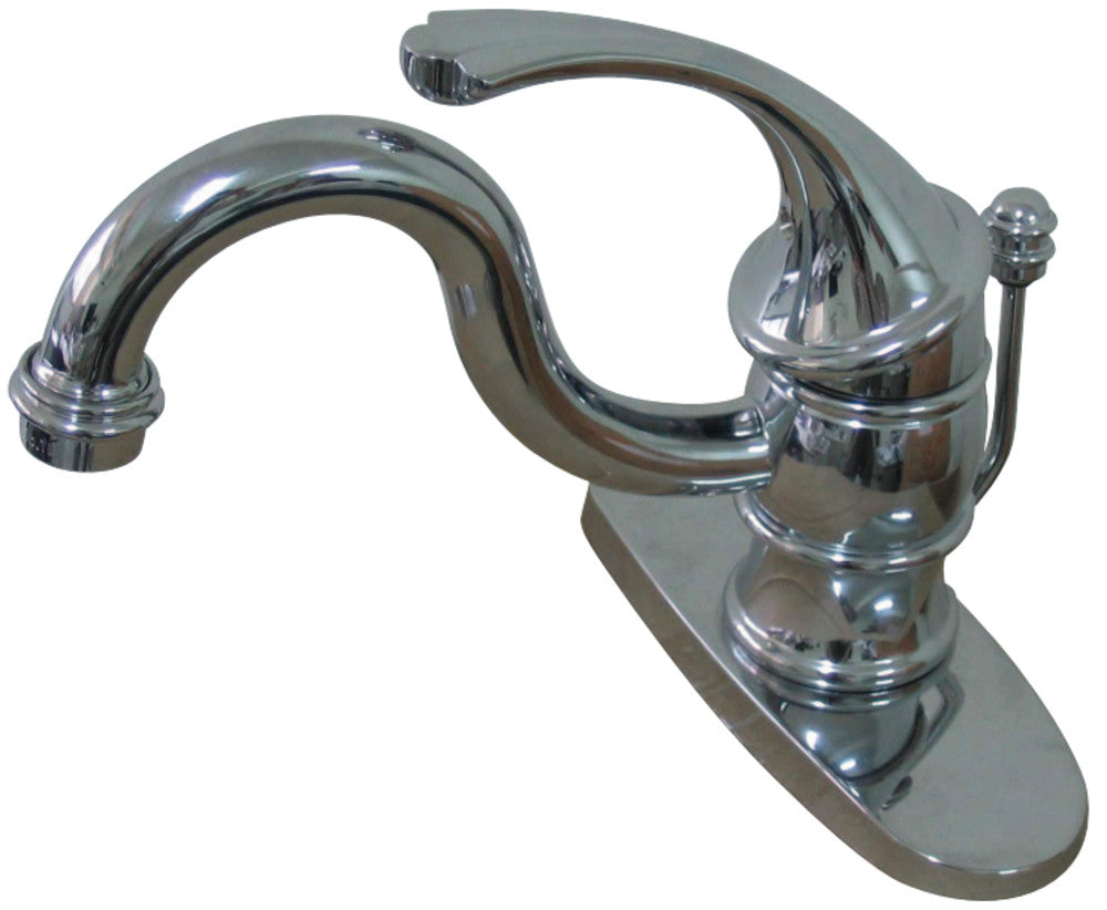 Kingston Brass KB3401GL Single-Handle 4 in. Centerset Bathroom Faucet