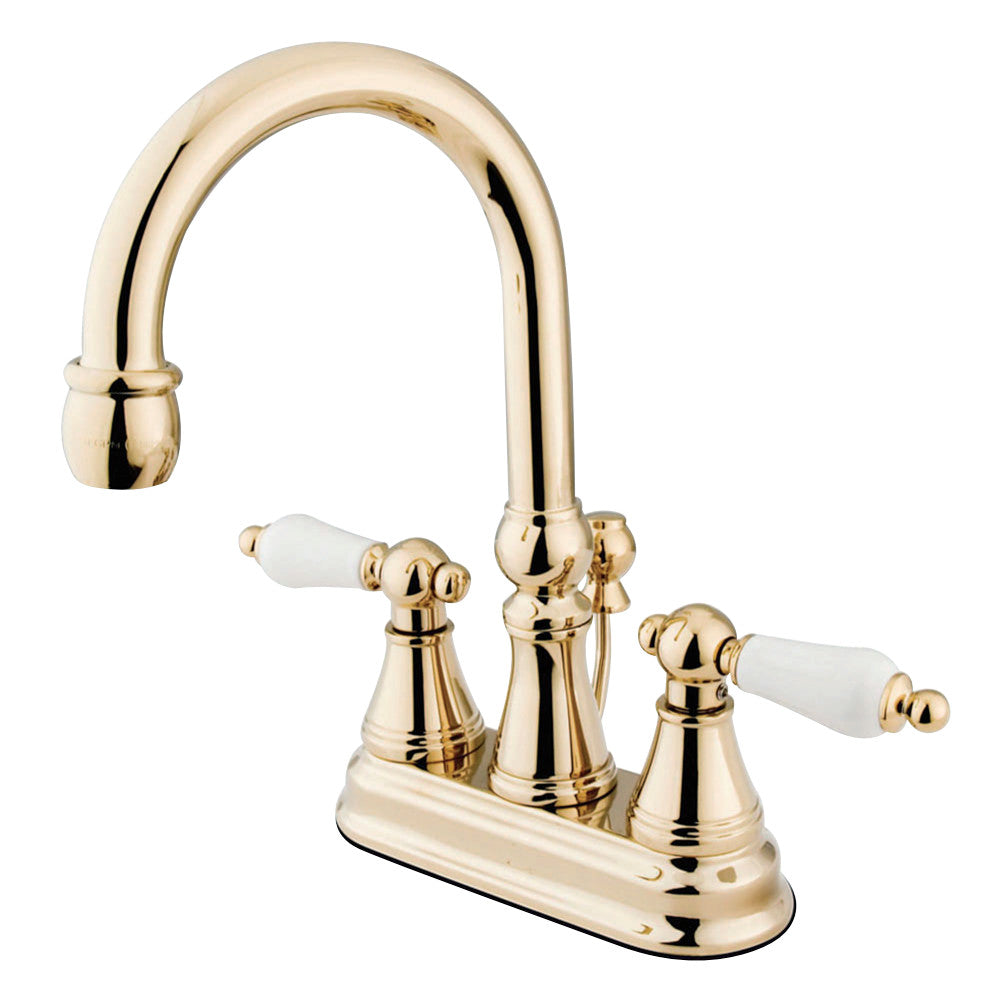 Kingston Brass KS2611PL 4 in. Centerset Bathroom Faucet
