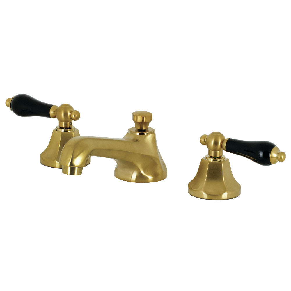 Kingston Brass KS4462PKL Duchess Widespread Bathroom Faucet with Brass Pop-Up