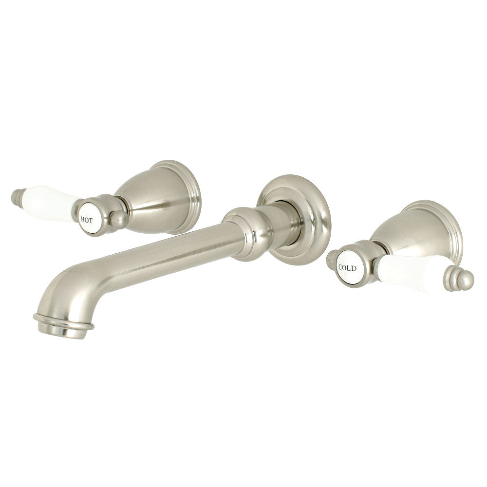 Kingston Brass KS7121BPL Wall Mount Bathroom Faucet