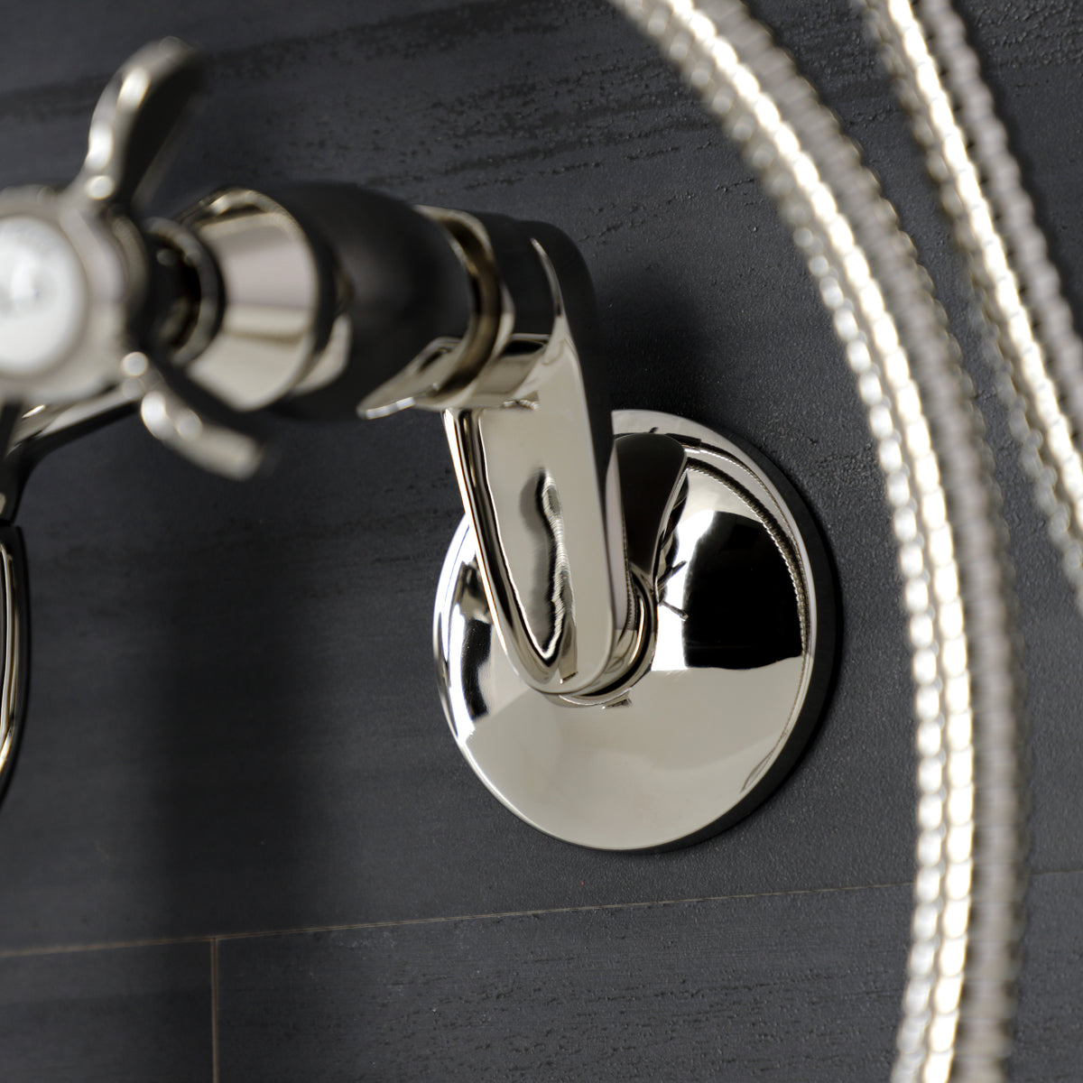 Essex Wall Mount Clawfoot Tub Faucet with Hand Shower