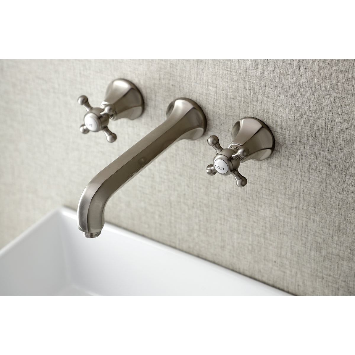 Kingston Brass KS4122BX Wall Mount Bathroom Faucet