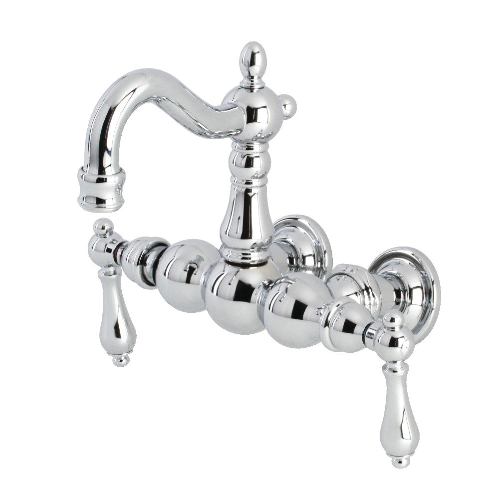 Heritage 3-3/8&quot; Tub Wall Mount Clawfoot Tub Faucet