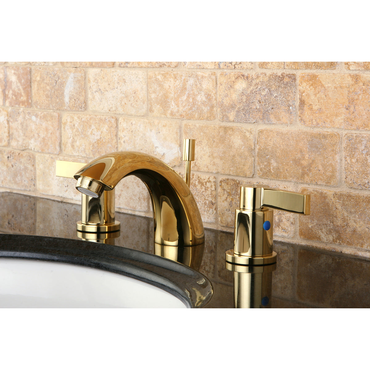 Kingston Brass KB8951NDL Mini-Widespread Bathroom Faucet