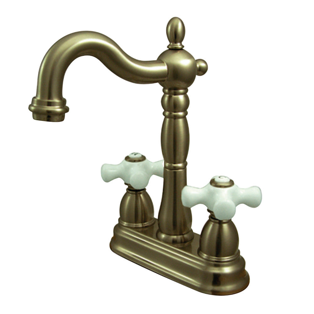 Kingston Brass KB1492PX Heritage Two-Handle Bar Faucet