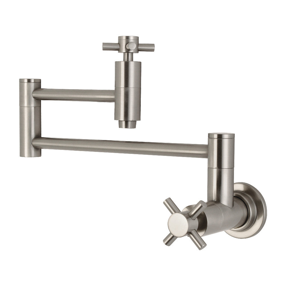 Kingston Brass KS8101DX Concord Wall Mount Pot Filler Kitchen Faucet