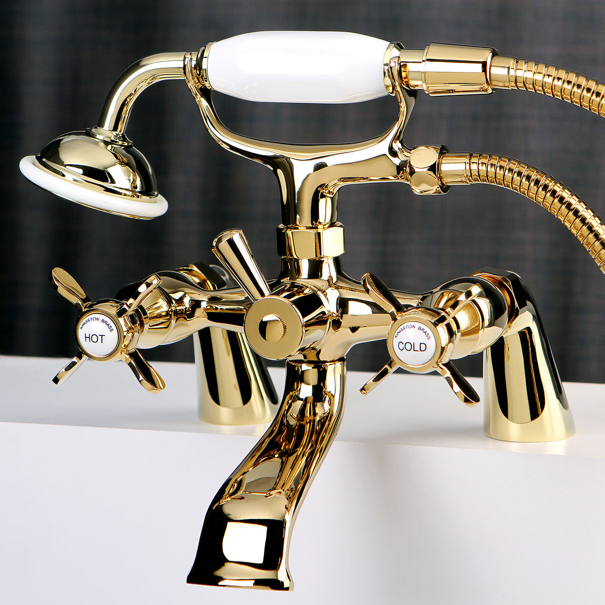 Essex Clawfoot Tub Faucet with Hand Shower