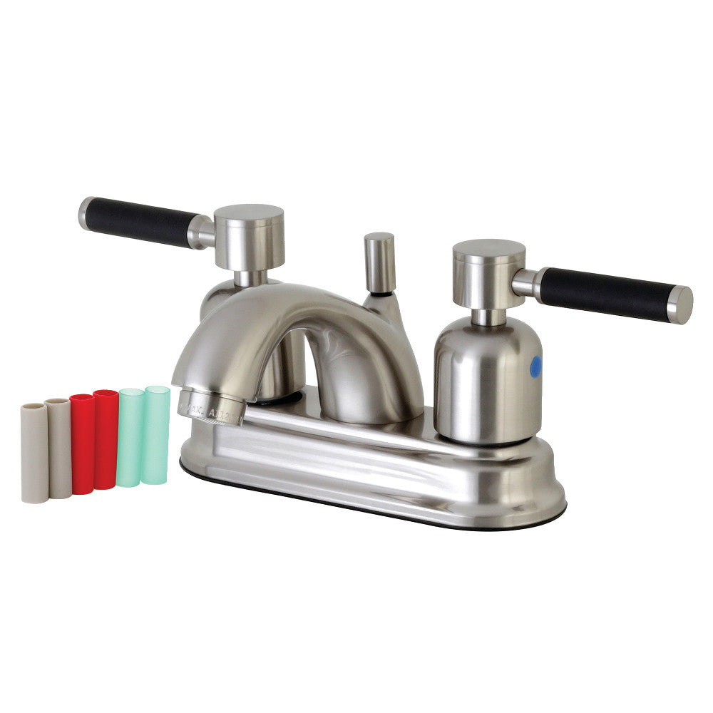 Kingston Brass FB2605DKL 4 in. Centerset Bathroom Faucet