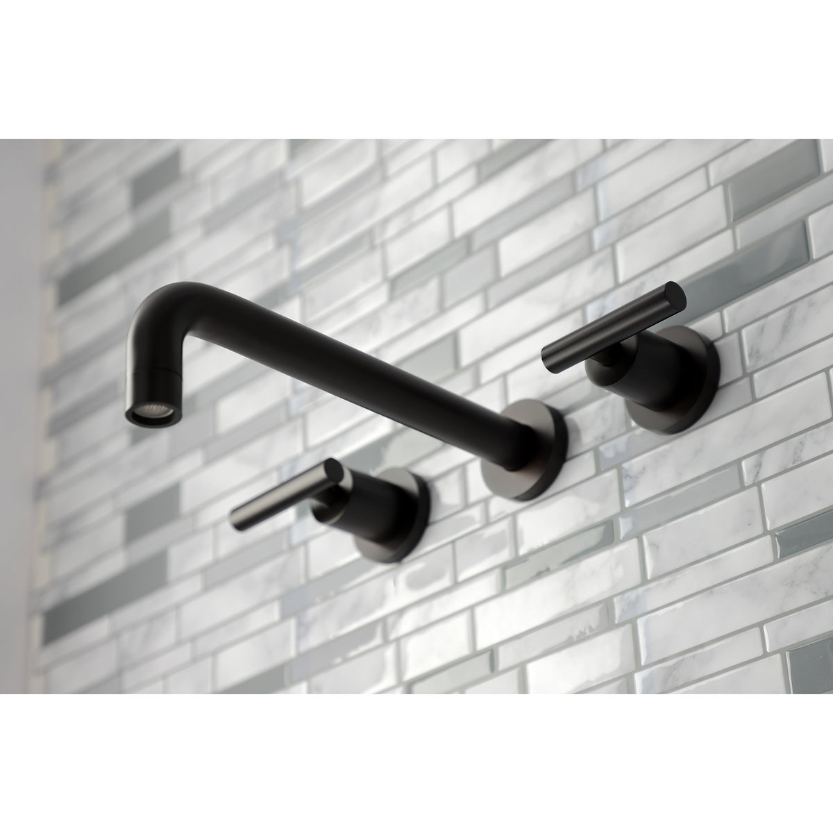Manhattan Two-Handle Wall Mount Tub Faucet