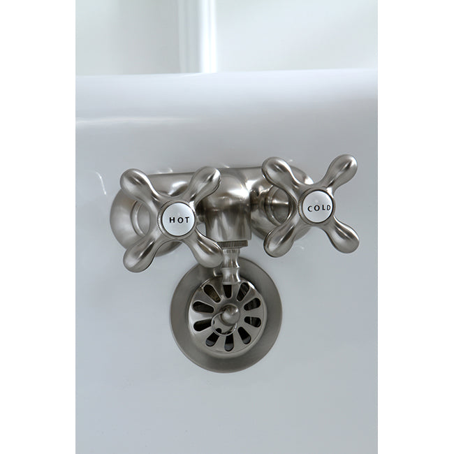 Vintage 3-3/8-Inch Wall Mount Tub Faucet