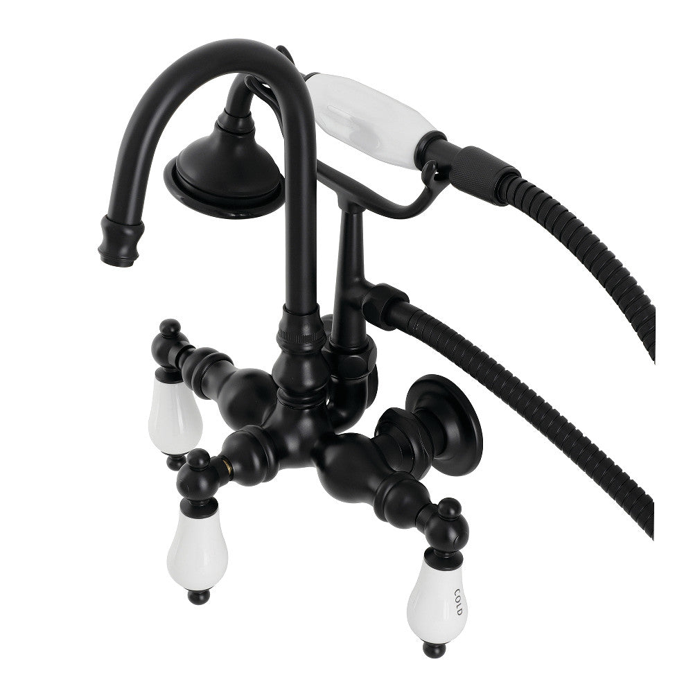 Aqua Vintage Wall Mount Clawfoot Tub Faucet