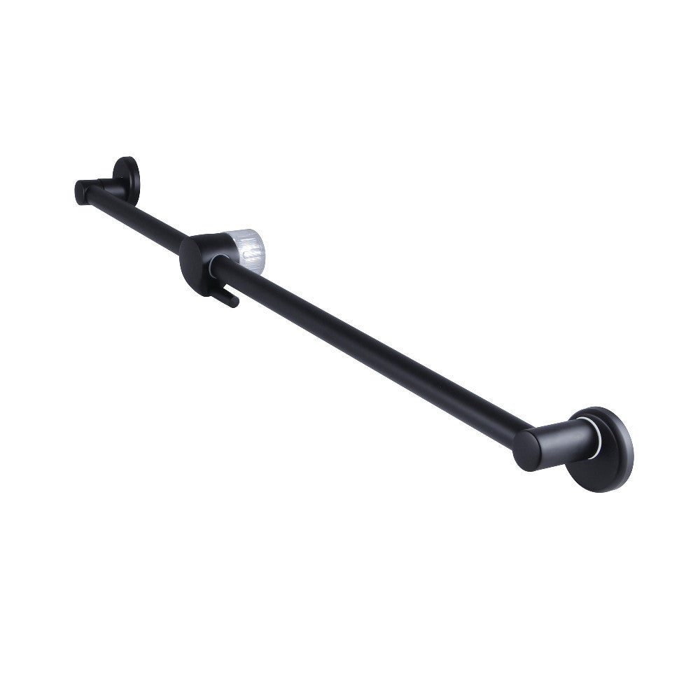 Showerscape 24&quot; Shower Slide Bar with Pin Mount Hook