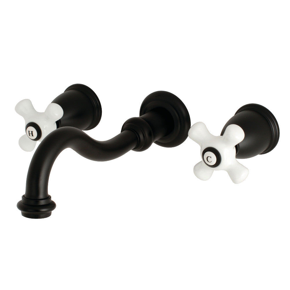 Kingston Brass KS3120PX Vintage 2-Handle Wall Mount Bathroom Faucet