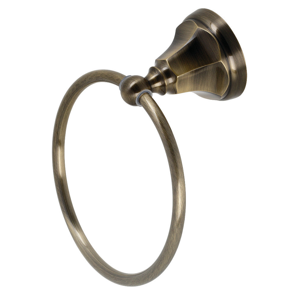 Kingston Brass Metropolitan 6-Inch Towel Ring