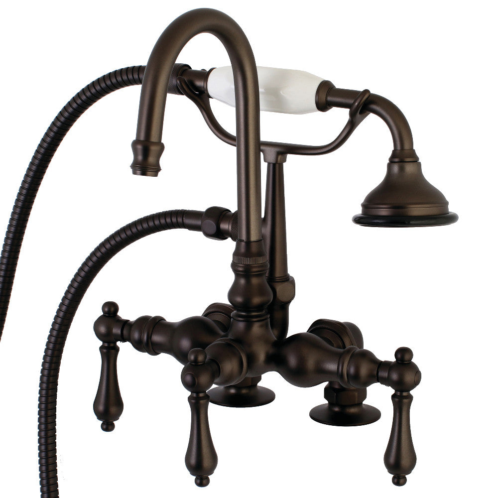 Aqua Vintage Clawfoot Tub Faucet with Hand Shower
