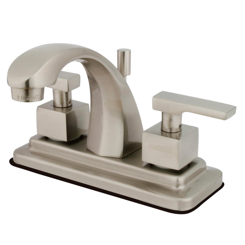 Kingston Brass KS4648QLL 4 in. Centerset Bathroom Faucet