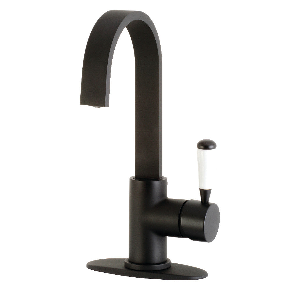 Kingston Brass LS8618DPL Paris One-Handle 1-Hole Deck Mounted Bar Faucet