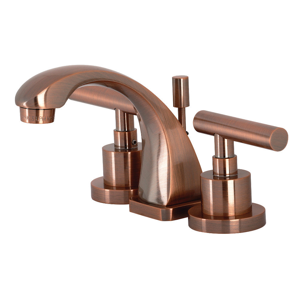 Kingston Brass KS4943CML Manhattan 8 in. Widespread Bathroom Faucet